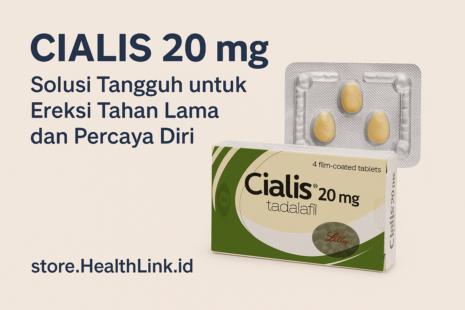 Cialis 20 mg: Solusi Tangguh untuk Ereksi Tahan Lama dan Percaya Diri