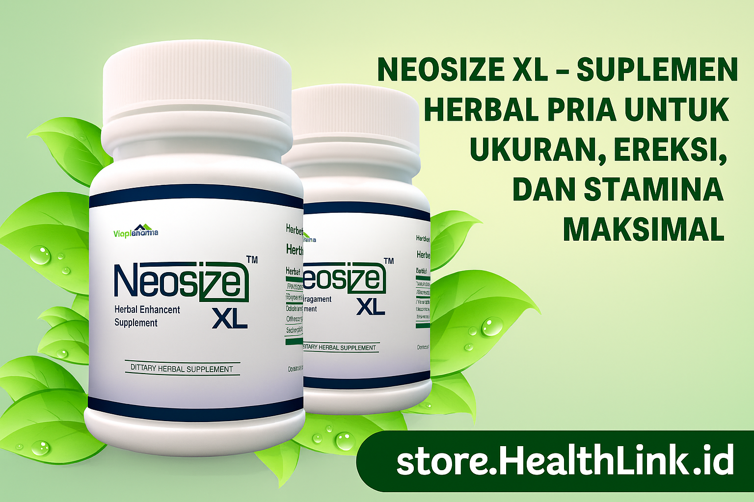 Neosize XL – Suplemen Herbal Pria untuk Ukuran, Ereksi, dan Stamina Maksimal