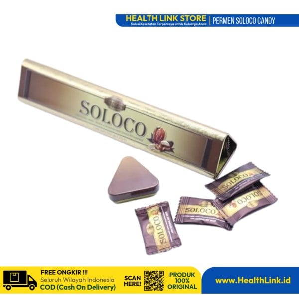 Permen Soloco Candy Asli - Obat Kuat Herbal Pria Tahan Lama