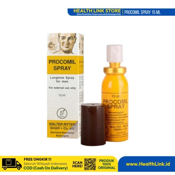 Procomil Spray Asli Jerman | Tahan Lama & Efek Cepat